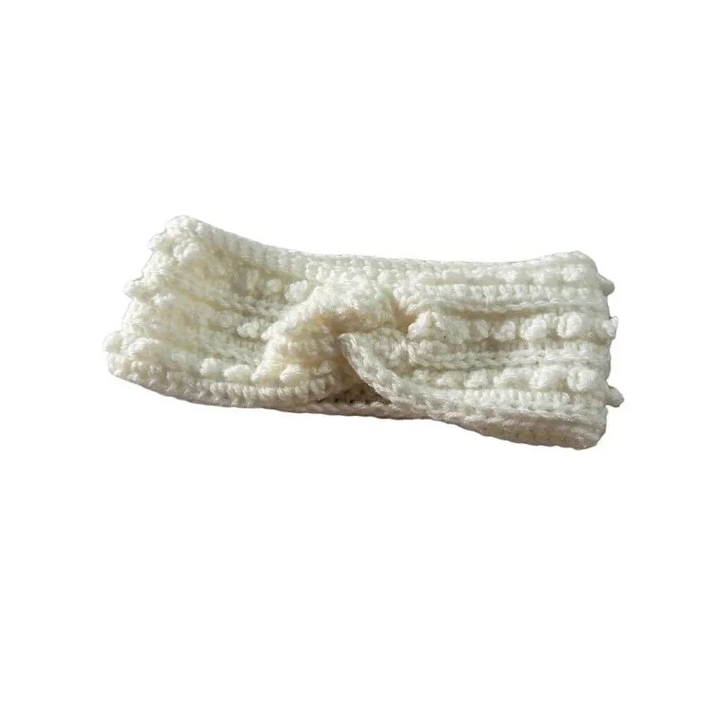 Crocheted Ear Warmer Headbands, Handmade Women's
